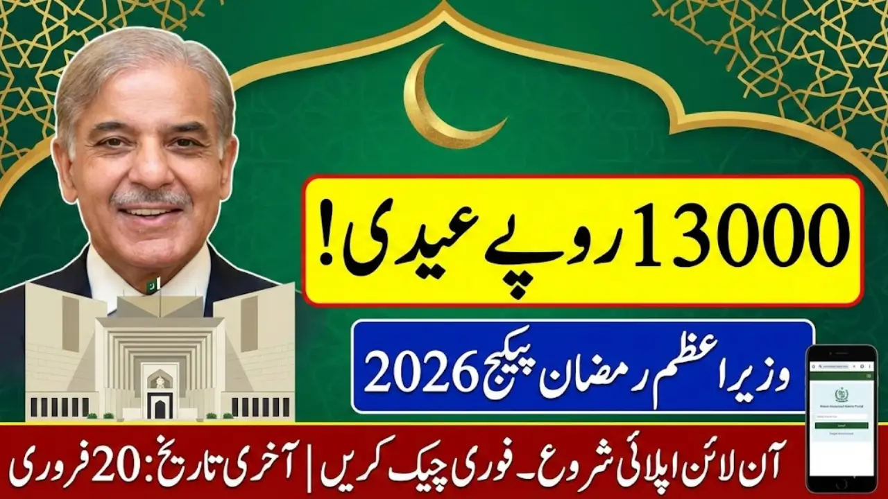 Wazir E Azam Ramzan Package Portal pmrrp.nitb.gov.pk 13000 Check Online