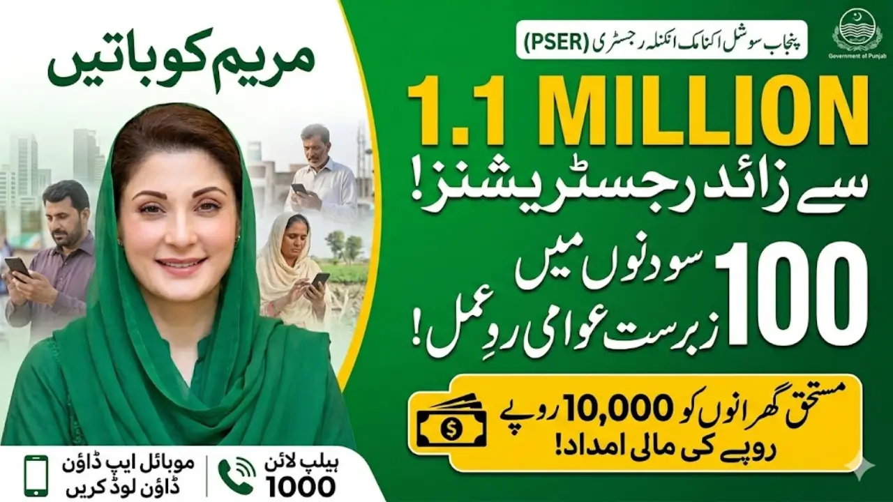Breaking News Over 1.1 Million Register for 'Maryam Ko Batain' Program in 10 Days