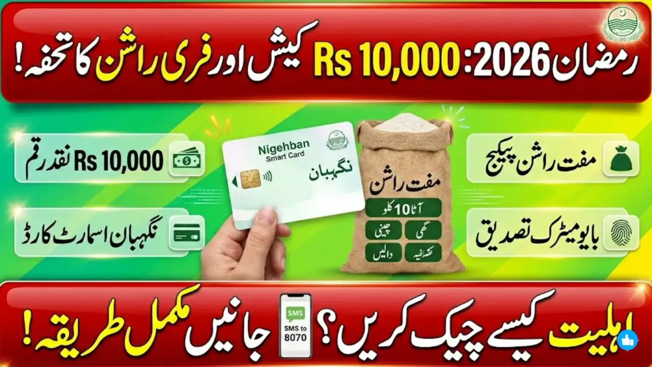 10 Hazar Ramzan Package Maryam Nawaz Check Eligible Families List