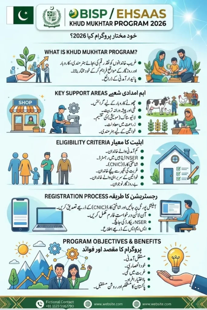 Khud Mukhtar Program Apply Online Check Eligibility, and Benefits