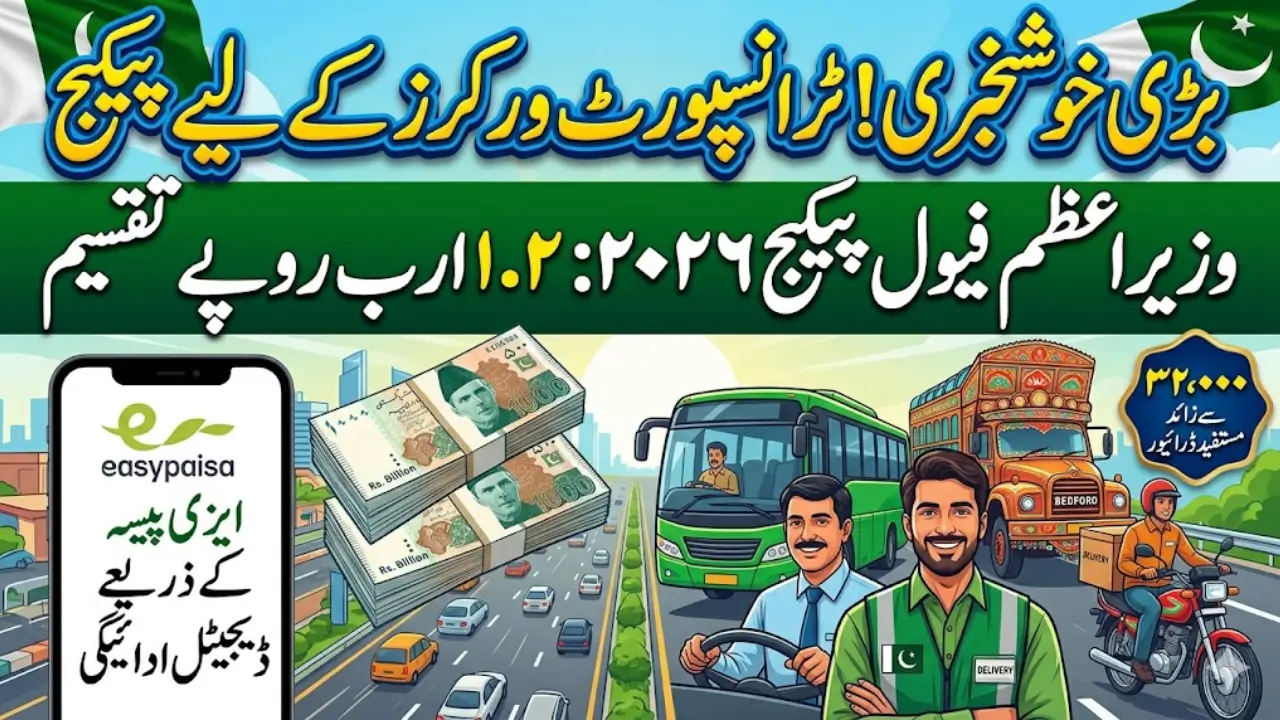 Alhamdulillah: Rs. 1.2 billion Distributed Among 32,000 Beneficiaries Under the Prime Minister Fuel Package