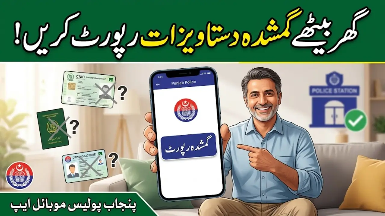 Punjab Police Introduces Major app Facility For Punjab Citizens in Case of Loss of Important Documents