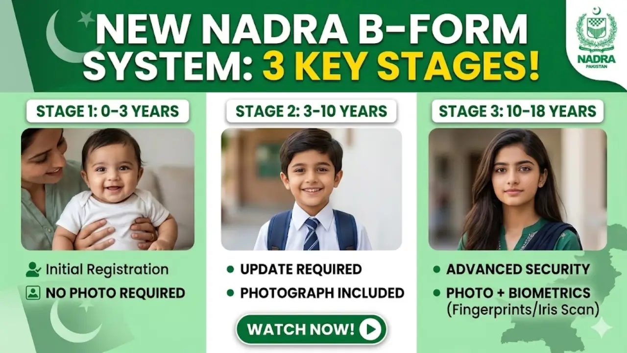 NADRA New B-Form System Check Full Details
